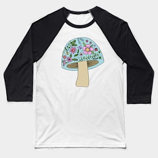 Garden Mushroom Baseball T-Shirt